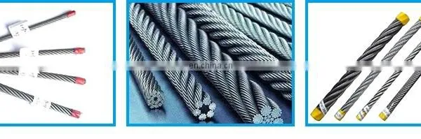 NOVA Elevator Steel Wire Rope for Low Speed Low Duty Elevator photo-2