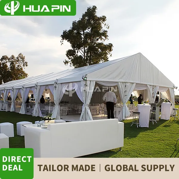 Fashion Modern Large Easy up Outdoor Trade Show Party Event Marquee Clear Wedding Canopy Tents photo-2
