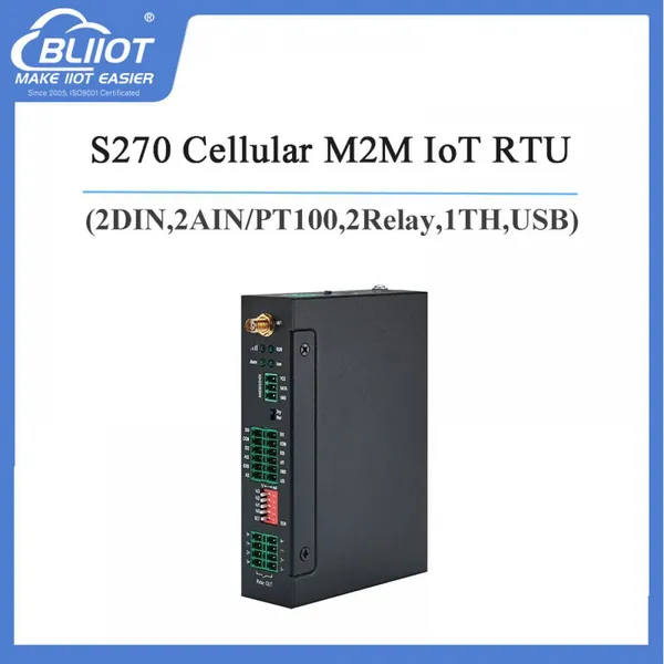 Remote Terminal Unit GSM/GPRS/3G/4G S270 for Automation, Monitoring, and Control Systems photo-3