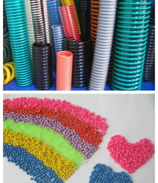 Eco-friendly ROSH Standard Hose Raw Material Plastic Soft Pvc Compound Particle photo-2