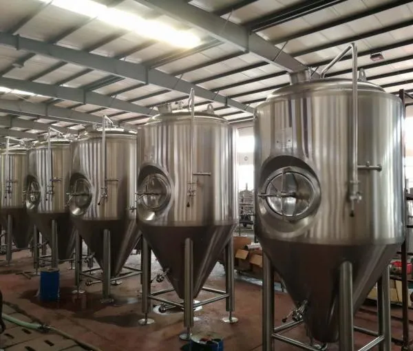 304 Stainless Steel Craft Beer Brewing Equipment With PLC Control System photo-3