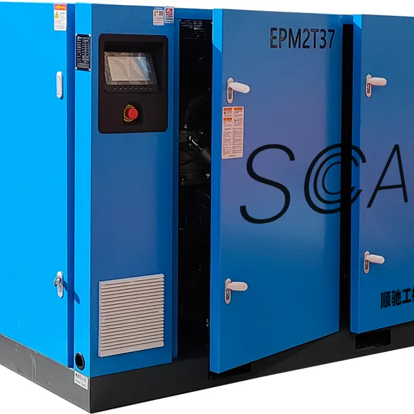 SCAIR 75HP 0.8MPa Marine Compressor for Ballast Water UV Sterilization & Electrochlorination photo-5