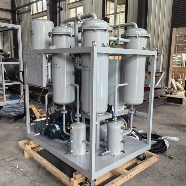 COREBAO Anti-explosion Turbine Oil Filter Turbine Oil Purification Plant photo-2