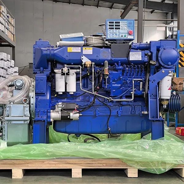 Easy Maintenance Weichai WD10C326-21 Marine Diesel Power 326HP for Offshore Boats and Service Vessels photo-2