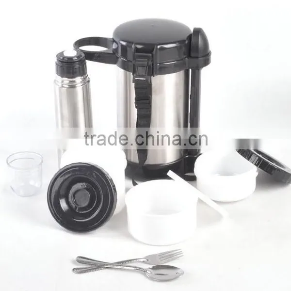 Double Wall Stainless Steel Vacuum Lunch Box Keep Food Hot photo-6