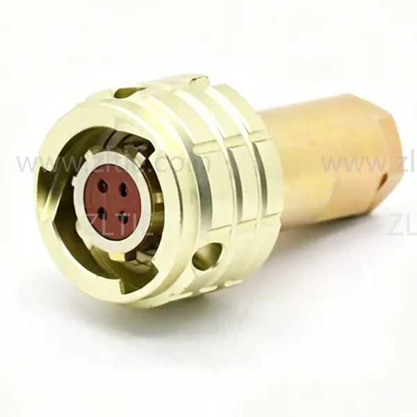 ZH127 Series Connector Shell Size 10 4pin Female Plug With Straight Tail Attachment – СНЦ127-4/10РП126-1-В ZH127-4/10P12Q-1-B photo-3