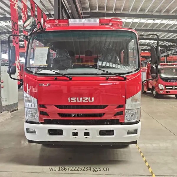 Isuzu Double Cab 3.45-cubic-meter Water Tank Fire Truck Csc5100gxfsg35/q6 photo-3