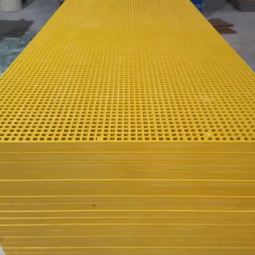 Fire Retardant GRP Grating Custom Cut Fiberglass Floor Grating Panel photo-5