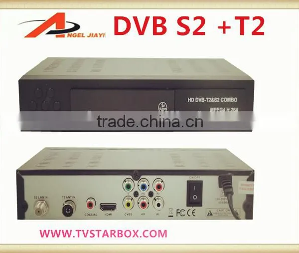 Best Quality Combo Receiver Dvb S2/t2 Receiver Dvb S2+t2+t Digital Satellite Receiver photo-2