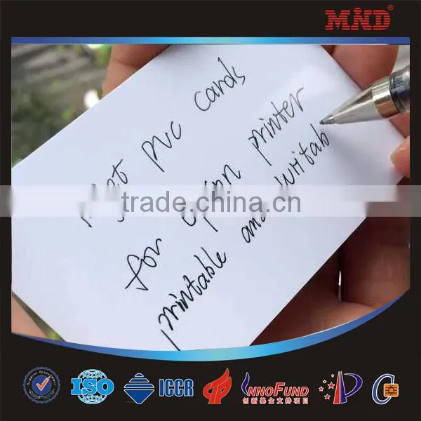 MDI10 Customized Size Inkjet Thermal Printable 125khz Blank Plastic ID Card for Epson L800 Printer photo-6