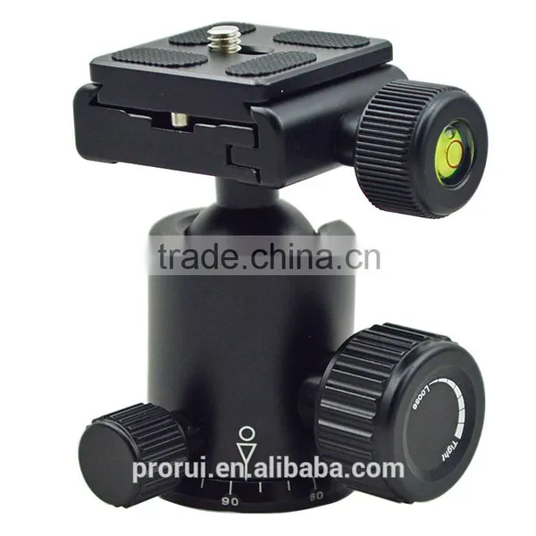 Professional Aluminum Desktop Camera Stand Ball Head, 360 Degree Panorama Ball Head Quality Choice Most Popular photo-2