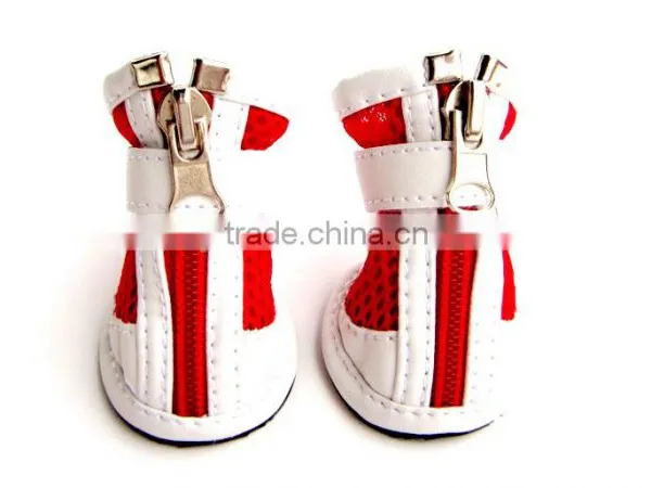 Supply Pet Products Mesh Dog Shoes Zipper Shoes photo-4
