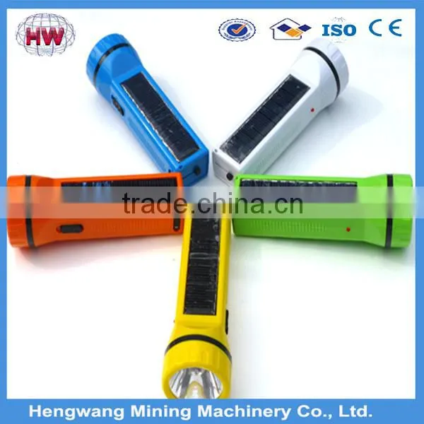 HW Flashlight Led Plastic Rechargeable Handle Torch for Sale photo-3