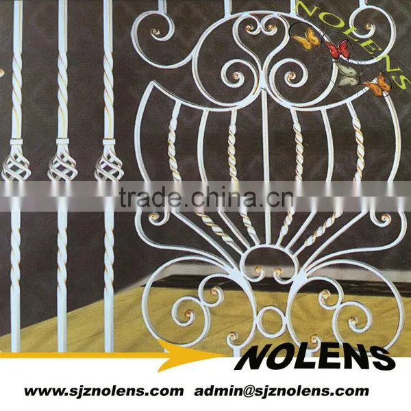Forged Iron Staircase Railing/interior Wrought Iron Stair Railings