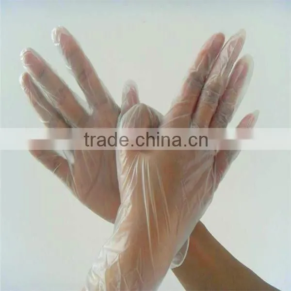 Vinyl Examination Gloves Blue, Clear Vinyl Disposable Gloves, CE ISO Supported Vinyl Hand Use Gloves photo-2