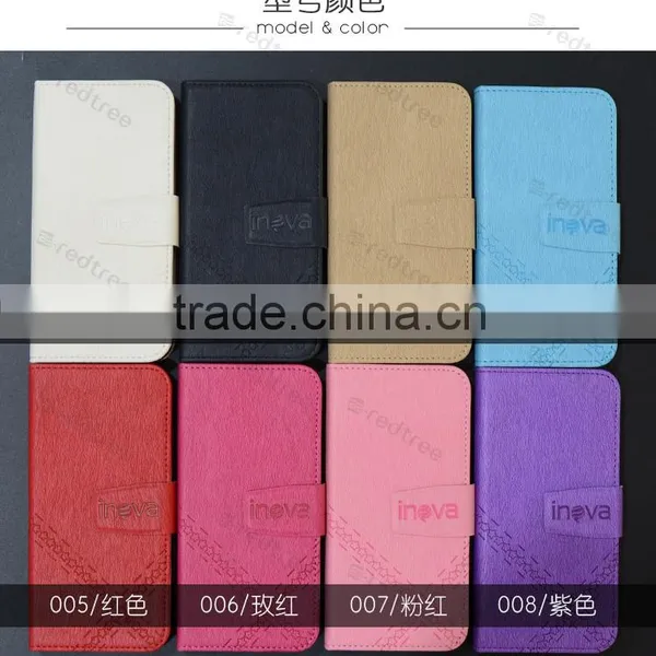 Hot Idea Luxury Leather Etui Mobile Phone Back Cover for Vivo Y28 photo-4