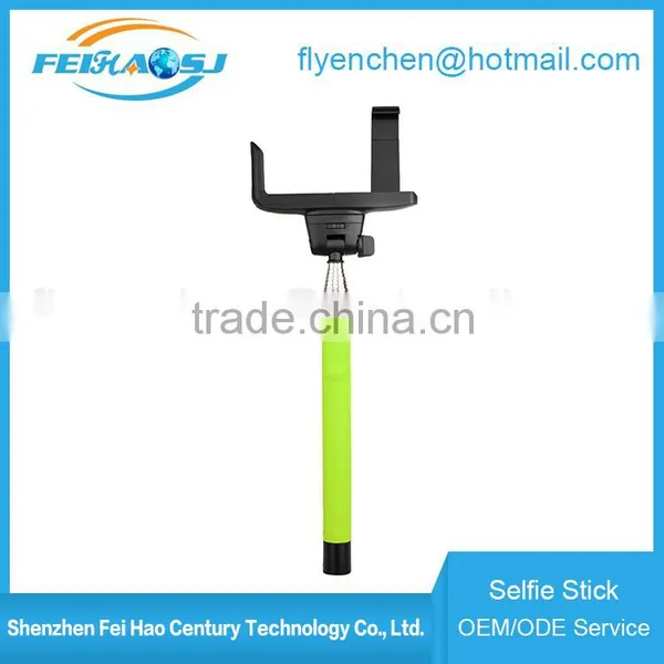 2016 Wholesale Monopod Selfie Mobile Phone Monopod Wireless Bluetooth Selfie Stick for Phone photo-2