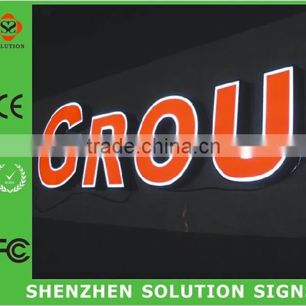 Illuminated Advertising Sign for Shop photo-2