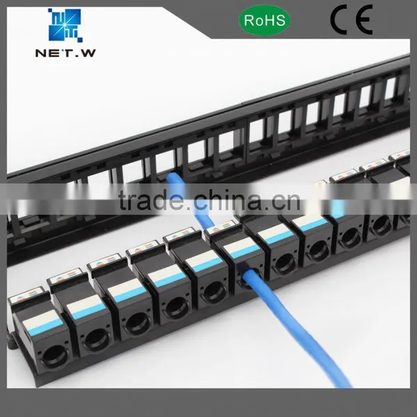 6 Cat5e Cat6 24Port Utp 24-Port Patch Panel photo-6