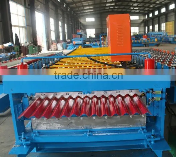 Double Layer Roofing Sheet Cold Roll Forming Machine photo-4
