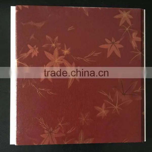 OUMEIJIA Pvc Wooden Design Grooves Wall Panel Popular in Pakistan photo-3