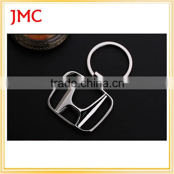 New Custom Metal Car Logo Brand Shape Keyring Keychain for Car photo-4