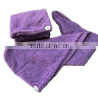 [LJ Towel] Beimon Soft Absorbent Antibacterial Microfiber Hair Towel photo-2