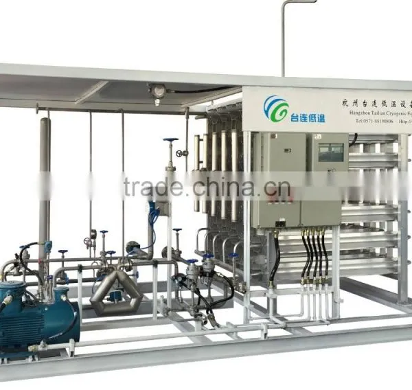 10---20 CBM/h Filling Quantity Mobile LNG Filling Skid-mounted