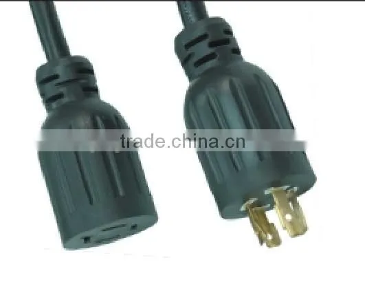 NEMA L14-30 Locking Extension Cord With UL CUL Approval.