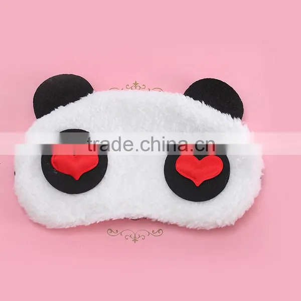 Panda Sleeping Eye Mask Nap Eye Shade Cartoon Blindfold Sleep Eyes Cover Sleeping Travel Rest Patch Blinder photo-2