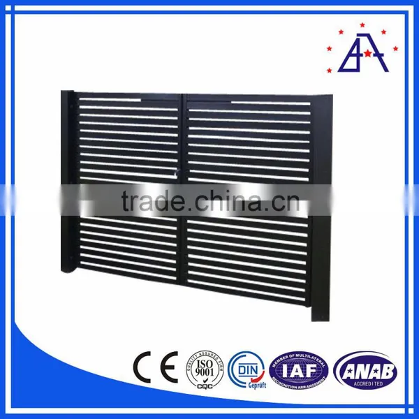 6063 T5 Black Welded Wire Fence Mesh Panel photo-3