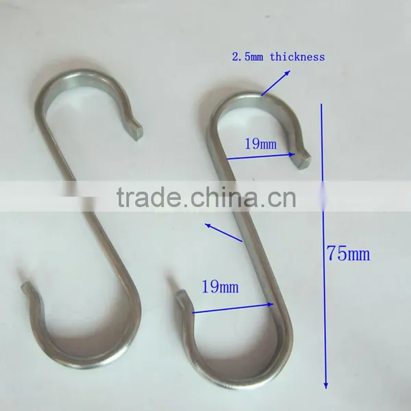 2.5MM Thickness Stainless Steel 304 S Hanger Hook For Home Hanging photo-2