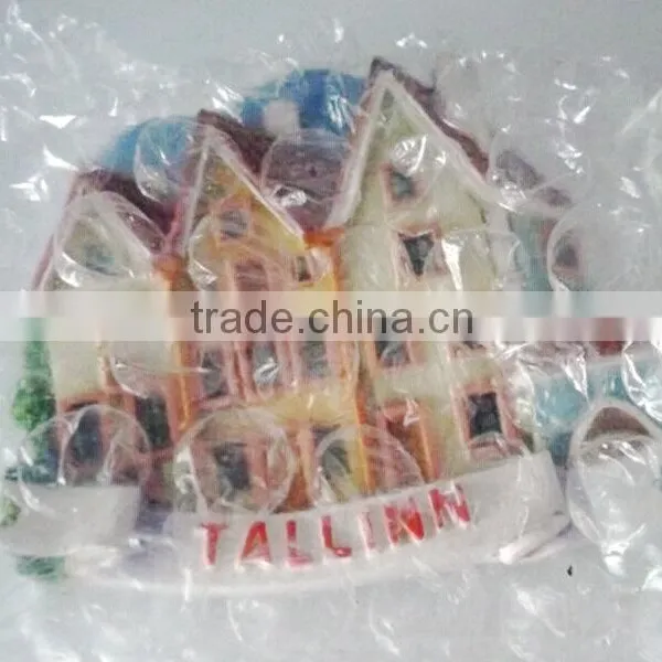 Modern 3d Decoration Souvenir Polyresin Fridge Magnet photo-2
