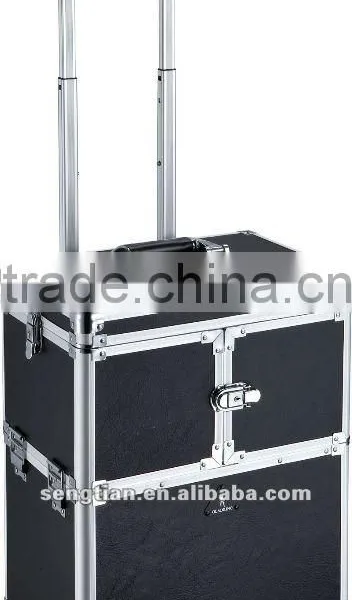 Aluminum Make up Case With Wheels and Handle (D9008)