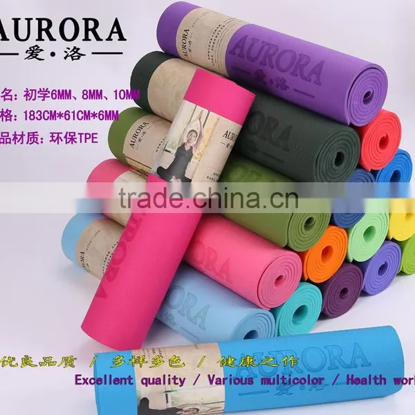 Environment Friendly Eco Tpe Yoga Mat Manufacturer