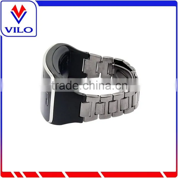 20mm Stainless Steel Watch Band Strap Solid Links Color Silver Band for Samsung Gear S2 photo-4