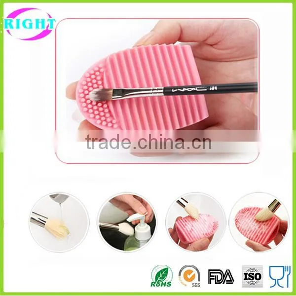 Silicone MakeUp Brush Egg for Brush Cleaning photo-5