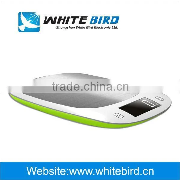 High Accuracy Stainless Steel Digital Electronic Kitchen Weighing Scale 5kg photo-3