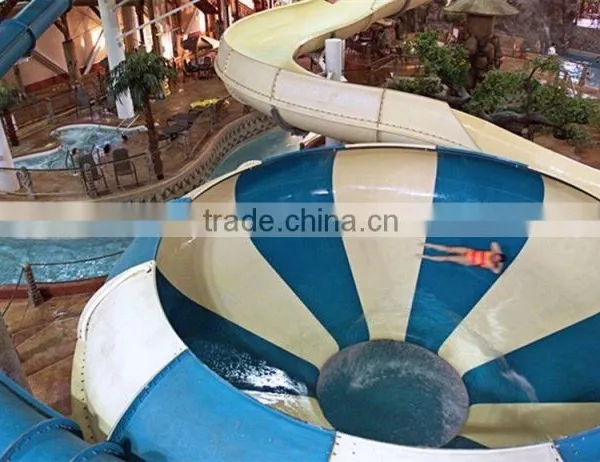 Water Park High Speed Fiberglass Trumpet Slide photo-5