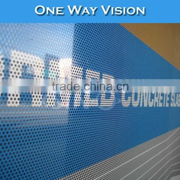 Printed Vinyl Self Adhesive One Way Privacy Window Film photo-6