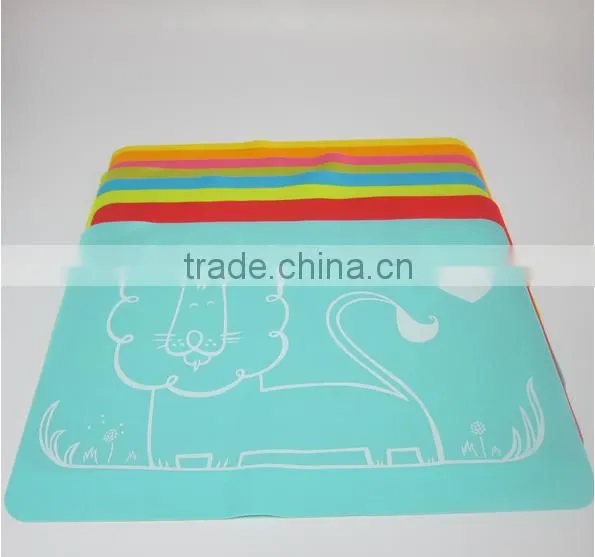 Custom Silicone Baby Placemat Kids Silicone Placemat photo-2