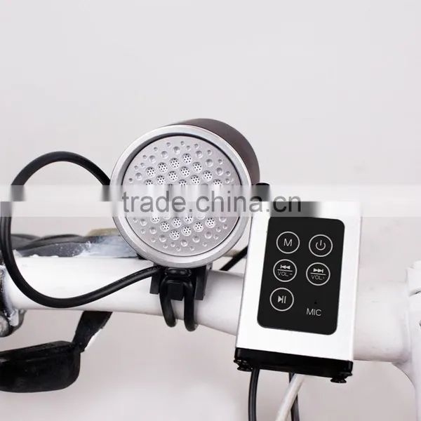 High Quality 16 Watt Mini Wired Handlebar Portable Bluetooth Bike Speaker Waterproof photo-3
