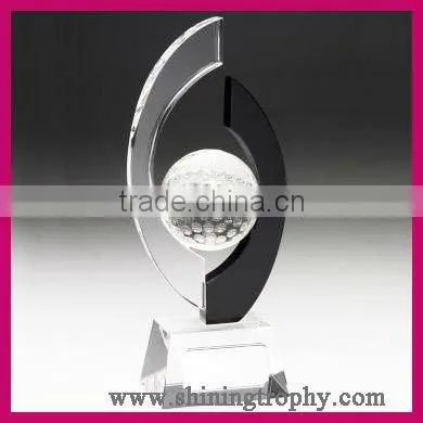 Unique Crystal Trophies,Crystal Golf Trophy