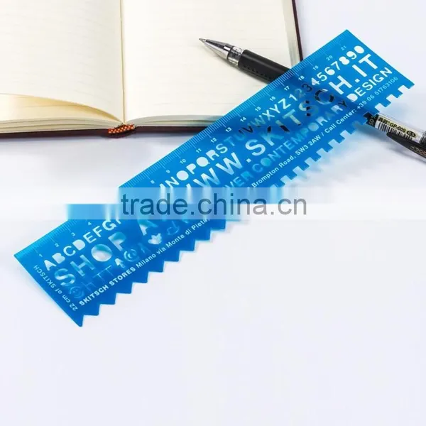 Made in Guangzhou Custom Clear Pvc Flexible Plastic Metal Rulers Promotional photo-5