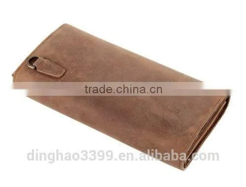 Hot Sale Fashion Wallet Vintage Real Leather Wallet Men's Phone Case Wallet photo-2