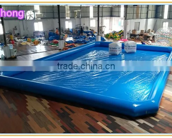 China Manufacturer Professional Inflatable Square Swimming Pool for Sale, Hamster Ball Pool, Adult Size Inflatable Pool