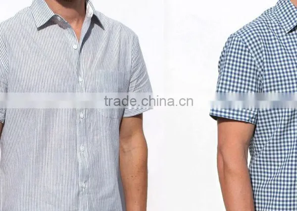 100% Mens Causal Cotton Shirts