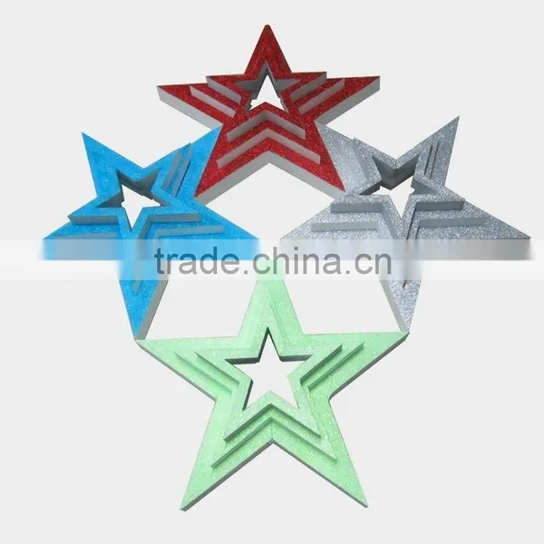 2015 YIWU YIPAI Sale Hot White Polyfoam/ Foam Solid Five--pointed Star photo-5