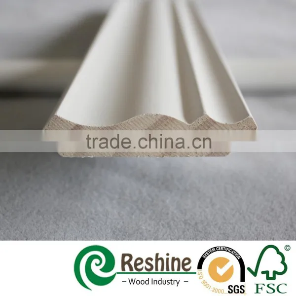 Decorative Wood Pine Timber Primed Moulding photo-2