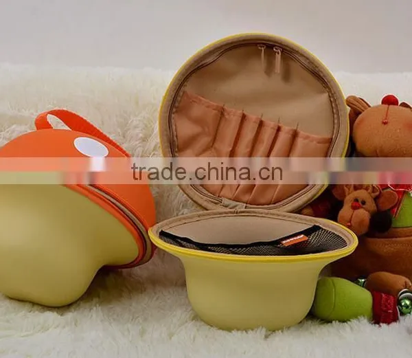 New Design EVA Green Color Mushroom Shape Wholesale Handbag/High Grade Oranger Color Mushroom Handbag for Children photo-6